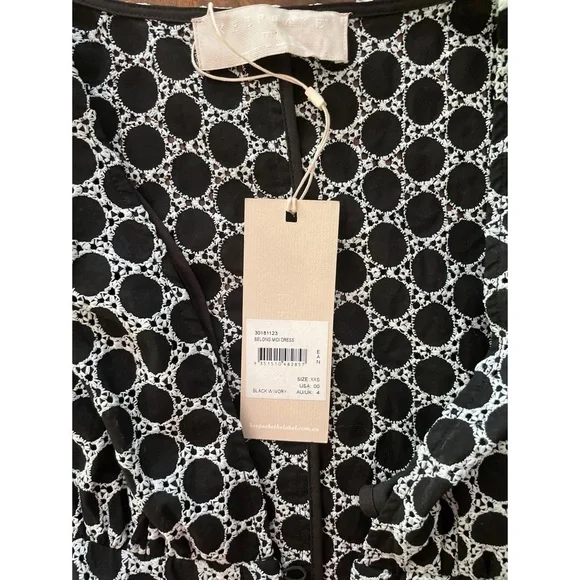 midi dress with zip back Marilyn Brown Zip Front Midi Dress
